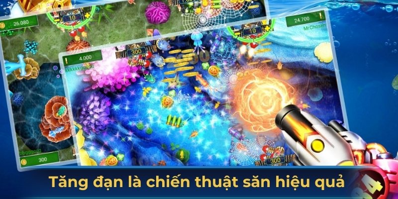 Tăng đạn là chiến thuật săn hiệu quả